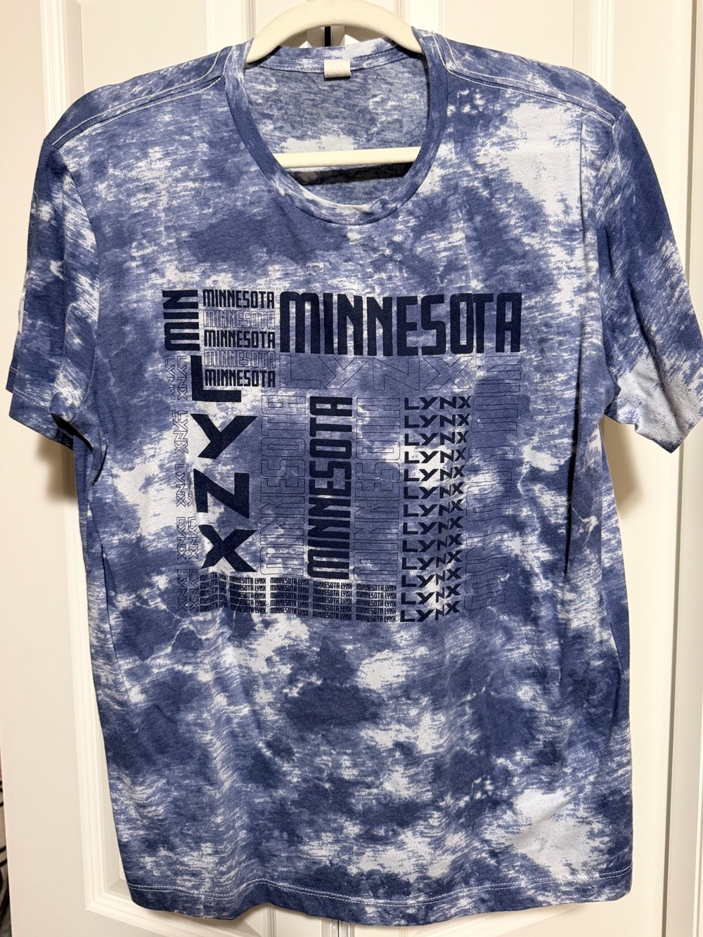 MN Lynx Blue Tie-Dye T-Shirt